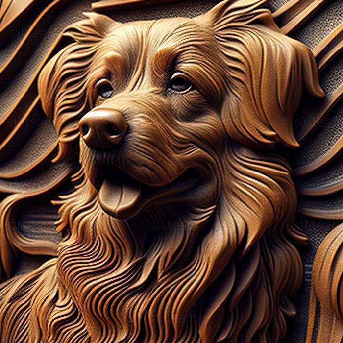 3D model Howavart dog (STL)